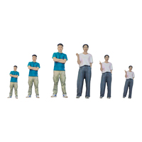 Profesyonel Özel 3D Portre Reçine Baskı Hizmeti, 9/12/15/18 cm Ölçülerinde Model Yapımı, İş ve Kişisel Hediyeler için MWE