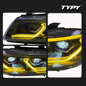 ชุดไฟหน้า LED TYPY ใหม่ 12V สำหรับรถยนต์ซีรีส์ 3 E90 ปี 2005-2012 พร้อมไฟวิ่งกลางวันและไฟเลี้ยวแบบ Sequential - Product Image 6