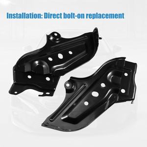 KIT de carrocería de nueva condición, soporte interior de parachoques delantero limitado de acero Compatible con Toyota 4RUNNER para 4RUNNER 2014-2020 - Product Image 5