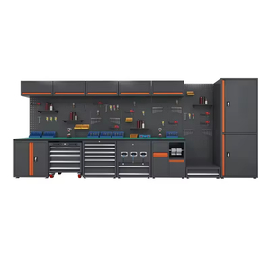 2026 Établi de travail combiné avec rangement d'outils, plan de travail, poste de travail et armoire de rangement - Product Image 1