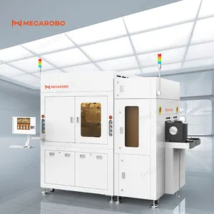 MegaRobo полностью автоматическая вафельная установка AOI, подходящая для производства чипов, упаковки и тестирования поверхности вафли перед проверкой