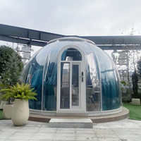 Casa Burbuja para Exteriores, Cabaña Transparente de Policarbonato para Resort y Parque de Vacaciones, Habitación con Vista a las Estrellas