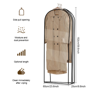 Suit <strong>Garment</strong> <strong>Bag</strong> All Clear <strong>Garment</strong> <strong>Bag</strong> Closet Storage Hanging Clothes <strong>Bag</strong> - Product Image 2