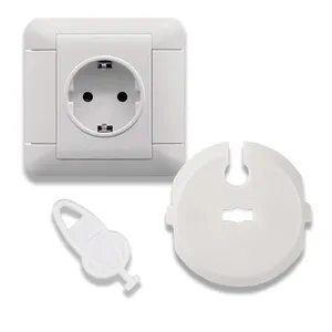 cache prise Baby proofing Wall Electrical Outlet Cover for Child Protect Europe Electrical Socket Covers