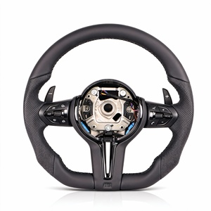 Volante Deportivo Personalizado de Cuero M Sports para <span class=keywords><strong>BMW</strong></span> E60 F20 F30 F34 G20 E92 F15 F32 E82 G02 G31 340i - Product Image 1