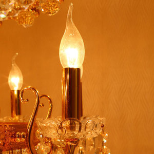 Villa doble piso habitación lámpara vestíbulo del Hotel Personalización <span class=keywords><strong>de</strong></span> Europa grande candelabro <span class=keywords><strong>de</strong></span> cristal LED - Product Image 5