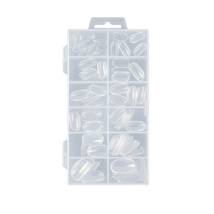 Uñas Postizas de Gel Suave <span class=keywords><strong>con</strong></span> <span class=keywords><strong>Diseño</strong></span> Personalizado Profesional, <span class=keywords><strong>con</strong></span> Adhesivo <span class=keywords><strong>Transparente</strong></span> Grueso Tipo Stiletto, Piezas de <span class=keywords><strong>Manicura</strong></span> Hechas a Mano - Product Image 2