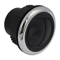 Aérateur d'air directionnel rond CP-0643 pour bus, autocar, camping-car, avec sortie réglable