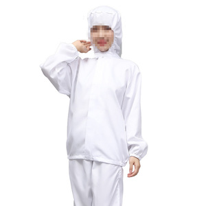 Uniforme de Trabajo con Capucha y Mangas Largas para Fábrica de Alimentos Zixi, Traje para Cuarto Limpio, Uniforme para Taller de Procesamiento de Alimentos, Uniforme para Fábrica de Té - Product Image 5