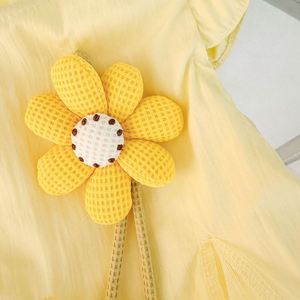 Vestido de Tul sin Mangas con Volantes, Suave y Transpirable, para Niñas, para Fiestas de Verano, Uso Diario Informal - Product Image 4