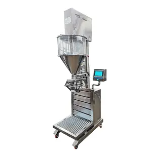 Semi-automatic screw filling machine Coffee powder spice powder cocoa powder packing machine hot sale