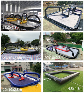 Sécurité extérieure quad vélos électrique se cognant rc voiture course barrière <span class=keywords><strong>gonflable</strong></span> piste de voiture <span class=keywords><strong>tamponneuse</strong></span> <span class=keywords><strong>gonflable</strong></span> pour voitures tamponneuses - Product Image 6