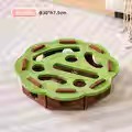 Juguete laberinto para gatos con bola y campana para gatitos, juego interactivo para mascotas, rompecabezas de fieltro para aliviar el aburrimiento - Product Image 5