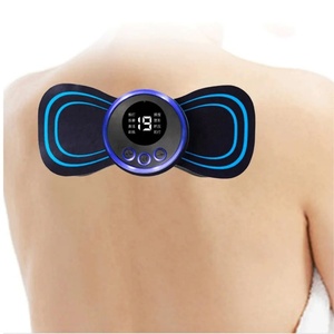 Dispositivos de Masaje EMS Electrónicos Portátiles Populares para Cuello, Espalda, Piernas y Brazos, Cinturón de Masaje con Parches de PU para Aplicación Corporal - Product Image 1