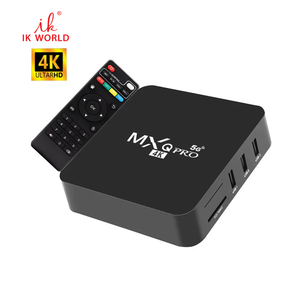 جهاز استقبال تلفزيوني ذكي IK IK316 H3 MXQPRO بنظام أندرويد، ذاكرة وصول عشوائي 1 جيجابايت/<span class=keywords><strong>2</strong></span> جيجابايت، ذاكرة تخزين 8 جيجابايت/16 جيجابايت <span class=keywords><strong>DDR3</strong></span>، جهاز استقبال فضائي 4K، واي فاي <span class=keywords><strong>2</strong></span>.4 جيجاهرتز، معالج رباعي النواة H313 - Product Image 1