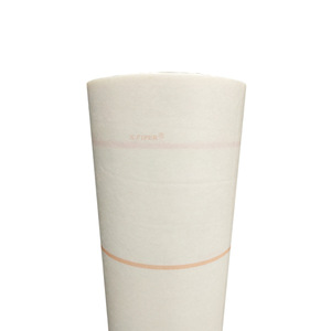 Papier isolant pour moteur XDSH 960 mm, épaisseur 0,15-0,50 mm, qualité F, résistant aux hautes températures, lignes orange - Product Image 1