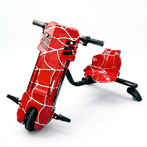 Auto Elettrica per Bambini Crazy <span class=keywords><strong>Rider</strong></span> con Materiale Sicuro, Triciclo Elettrico per Bambini con Funzione Drift a 360 Gradi °   Monopattino Drift per Bambini ad Alte Prestazioni per Giochi al Parco - Product Image 1