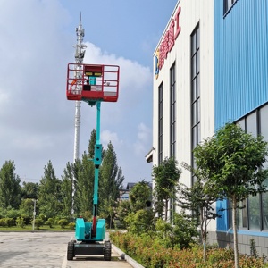 Plateforme élévatrice articulée électrique à usage domestique, charge de 230 à 350 kg, entretien des <span class=keywords><strong>lampadaires</strong></span> et des hôtels - Product Image 5