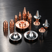 Buse laser D28 - simple/double couche, diamètre de trou de 1,0 mm à 5,0 mm, compatible avec différentes marques de têtes de découpe laser à fibre