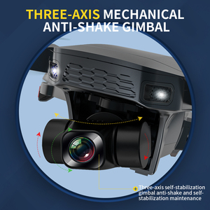 Flyxinsim <span class=keywords><strong>SG907</strong></span> <span class=keywords><strong>MAX</strong></span> 3 axes Gimbal 4K Drone sans balais avec caméra grand Angle 5G Wif GPS RC Quadcopter Vs SG906 Pro2 Drone - Product Image 2