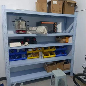 Kệ lưu trữ q235b thép kim loại số lượng lớn hàng hóa lưu trữ kệ chất lượng cao bền giá rẻ công cụ hiển thị phần cứng cửa hàng kệ - Product Image 6