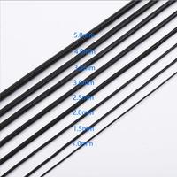 Corde tressée de décoration de chaîne de cire de coton de haute qualité cordon de polyester ciré 0.5mm 1mm 2mm