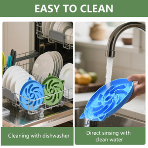 Pet Licking Slow Feeding <b>Mat</b> for Cats & Dogs Non-Slip Base Anti-Choking Design Portable Waterproof <b>Silicone</b> Indoor/Outdoor Use - Product Image 3