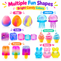 Jouet anti-stress en silicone en forme de dessin animé, souple, à récupération lente, décompression, best-seller
