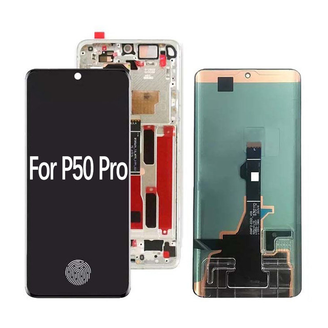 Special Design Customized Replacement Display Original AMOLED Mobile Phone Screen for HUAWEI P50 Pro Screen Digitizer Assembly