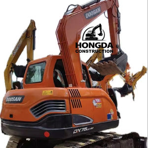 DOOSAN DX75 MINI pelle manuelle DX 75 petite chenille 7,5 tonnes d'occasion à vendre - Product Image 1