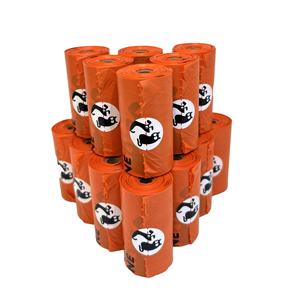 Hochwertige auslaufs ichere Hundekot-Tasche mit individuellem, einfachem Krawatten griff für Katzen und Hundekot knochen und-taschen - Product Image 2