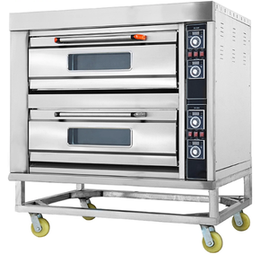 Satış gıda ekmek makinesi dijital kontrol ekonomik kahvaltı dükkanı baget gaz ekmek fırını - Product Image 4