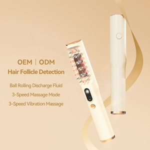Elétrica <span class=keywords><strong>Scalp</strong></span> <span class=keywords><strong>Massager</strong></span> Cabelo <span class=keywords><strong>Massager</strong></span> Terapia Promove o crescimento do cabelo Óleo Essencial <span class=keywords><strong>Scalp</strong></span> Hair Follicle Testing Cabeça Massagem Pente - Product Image 4