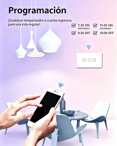 Interruptor <span class=keywords><strong>de</strong></span> Pared Táctil <span class=keywords><strong>de</strong></span> Cristal con Control Remoto XZJ, Interruptor Inteligente <span class=keywords><strong>de</strong></span> Lujo con Wifi Tuya para Domótica - Product Image 4