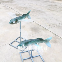 Animatronisches Fliegender-Fisch-Modell mit Sprung- und Gleitbewegung für Aquarien, Abenteuerparks, Einkaufszentren, Flughäfen - Innen-/Außenbereich-Nutzung