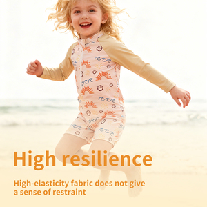 Traje de Baño de Manga Larga con Protección Solar UPF 50+ para Niños y Niñas, Ropa de Playa - Product Image 5