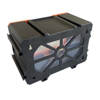 DRX DPC011 Boîte de rangement en plastique Compartiment Organisateur Cabinet Pour pièces d'outils