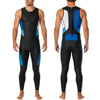 DIVESTAR Desain Khusus 3mm Neoprene Tanpa Lengan Ritsleting Belakang Bernapas Anti-Bakteri Wetsuit Freediving Diving untuk Pria
