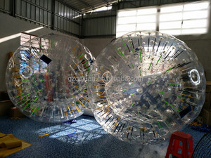 <span class=keywords><strong>Comprar</strong></span> venta directa <span class=keywords><strong>de</strong></span> fábrica inflable PVC TPU Material inflable Zorb bola Zorbing hámster burbuja bola juego al aire libre Bump Ball - Product Image 5