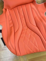 Funda de Asiento de Coche de Lujo Personalizada de Fábrica, de Fibra de Carbono y Cuero PU, Impermeable, Modificación Wellfit para Ford, Nissan, Jeep, Mazda