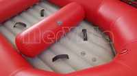 Bateau de rafting en caoutchouc Paddle River Sport avec vestes de levage