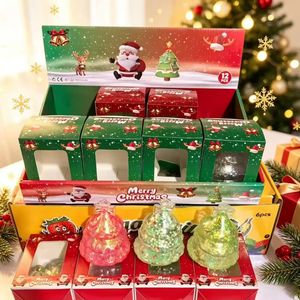 Juguete Antiestrés de TPR con Forma de Muñeco de Nieve y Árbol de Navidad, 6 cm, Divertido, Novedad 2026 - Product Image 1