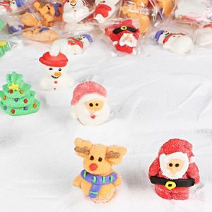 Festival de la Barbe à Papa de Noël, Barbe à Papa Sucrée Fruitée en Forme 3D, Certifiée Halal, Emballage Personnalisable, 88g, Vente en Gros, Idéal Cadeau - Product Image 5