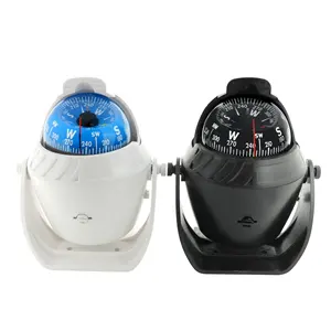 Johold LED Light Marine Compass Adjustable for Ship Vehicle Car Boat Sail Navigation