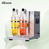 Nouvelle Machine à Secouer Automatique Double Cadre en Acier Inoxydable pour Bubble Tea et Jus de Fruits 2024 – Matériau de Qualité Alimentaire Haute Performance