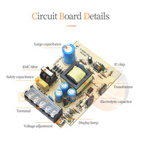 Adaptateur d'alimentation à découpage industriel compact BLD-12V-5A-60W, transformateur CA 220V vers sortie 12V