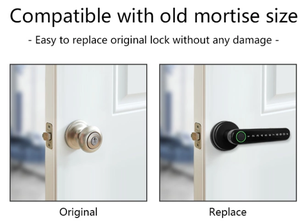 <span class=keywords><strong>2020</strong></span> dernières illustrations bluetooth d'empreinte digitale intérieure serrure de poignée de porte avec tt serrure - Product Image 5