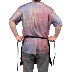 Bán buôn biểu tượng tùy chỉnh trẻ em nấu ăn tạp dề đầy màu sắc bông polyester Túi bền có thể điều chỉnh cho trẻ em đầu bếp quần áo - Product Image 6