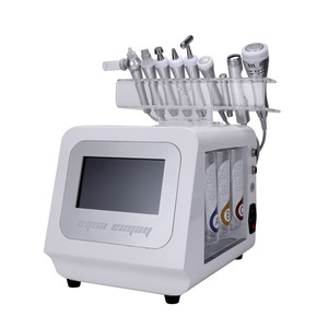 เครื่องพ่นฟองขนาดเล็กแบบ9อิน1อุปกรณ์ปอกเปลือกด้วยออกซิเจนอุปกรณ์ทำความสะอาดผิวอย่างล้ำลึกอุปกรณ์ความงาม - Product Image 1