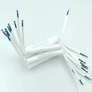 <span class=keywords><strong>Cable</strong></span> telescópico blindado en espiral para micrófono, megáfono, intercomunicador y auricular de teléfono, modelo CD Crystal Head Spring, modelo uno - Product Image 5